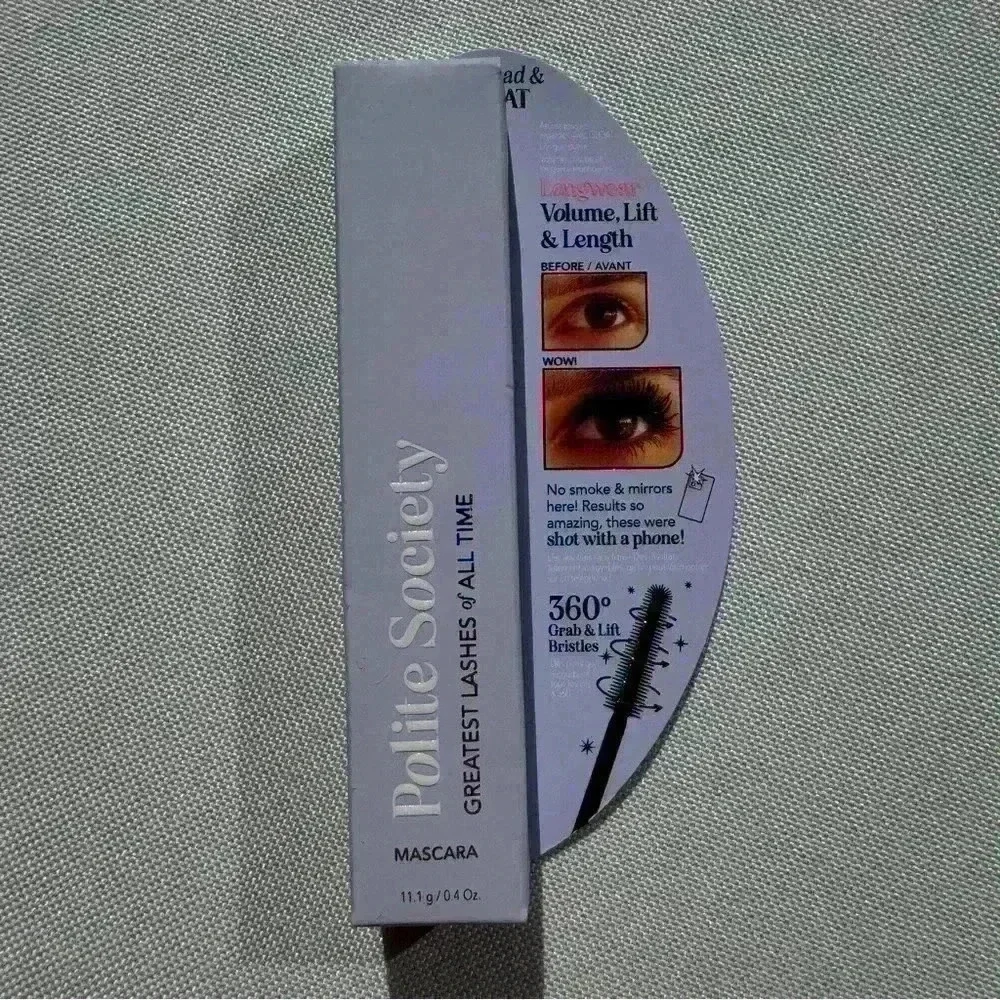 NWT Polite Society Greatest Lashes of All Time Volumizing, Lengthening M…